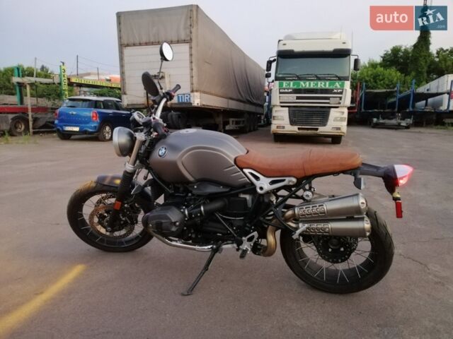 Серый БМВ R nineT, объемом двигателя 1.2 л и пробегом 1 тыс. км за 15000 $, фото 6 на Automoto.ua