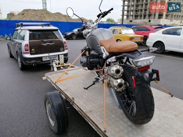 Серый БМВ R nineT, объемом двигателя 1.2 л и пробегом 1 тыс. км за 15000 $, фото 9 на Automoto.ua