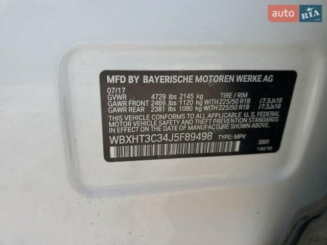 Белый БМВ Х1, объемом двигателя 2 л и пробегом 118 тыс. км за 4600 $, фото 10 на Automoto.ua
