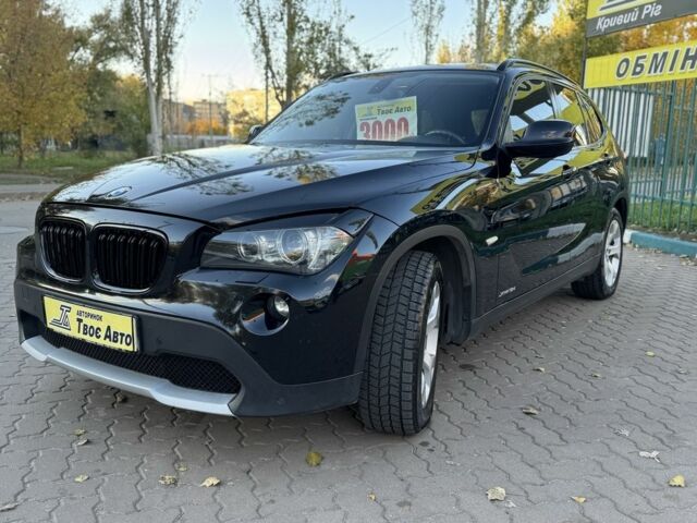 Чорний БМВ Х1, об'ємом двигуна 2 л та пробігом 183 тис. км за 13800 $, фото 1 на Automoto.ua