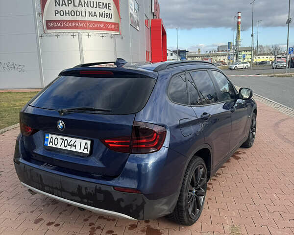 Синий БМВ Х1, объемом двигателя 2 л и пробегом 270 тыс. км за 11300 $, фото 1 на Automoto.ua