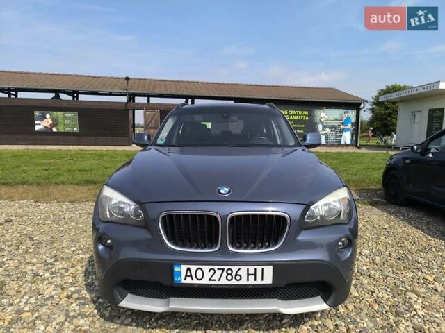 Синий БМВ Х1, объемом двигателя 2 л и пробегом 277 тыс. км за 8700 $, фото 2 на Automoto.ua