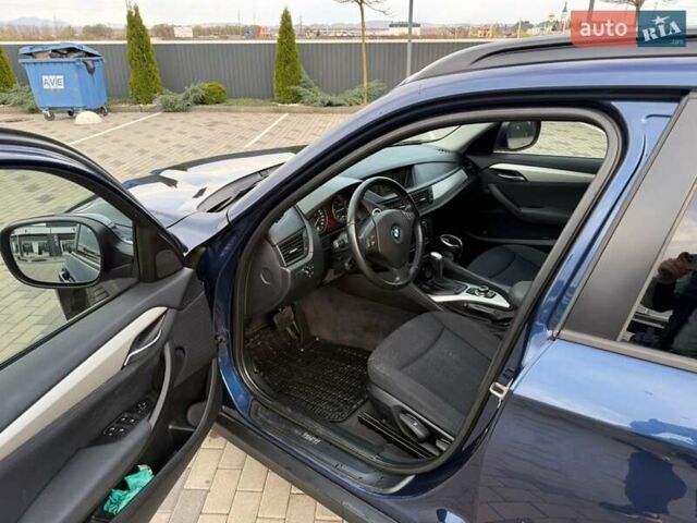 Синий БМВ Х1, объемом двигателя 2 л и пробегом 266 тыс. км за 11500 $, фото 13 на Automoto.ua