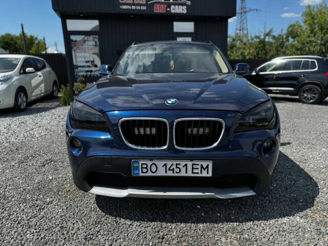 Синий БМВ Х1, объемом двигателя 2 л и пробегом 286 тыс. км за 12235 $, фото 1 на Automoto.ua
