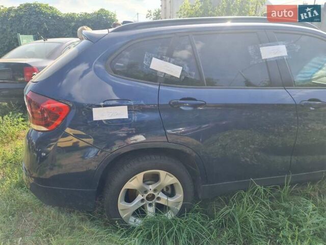Синий БМВ Х1, объемом двигателя 2 л и пробегом 50 тыс. км за 6000 $, фото 2 на Automoto.ua