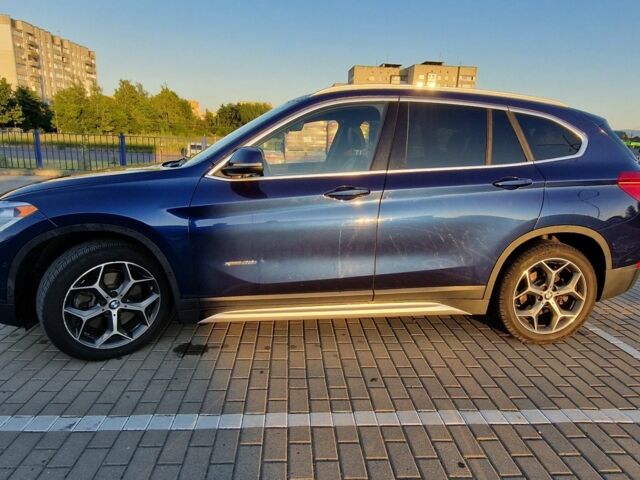 Синий БМВ Х1, объемом двигателя 2 л и пробегом 200 тыс. км за 14300 $, фото 1 на Automoto.ua