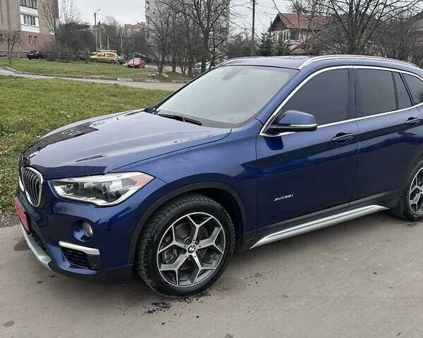 Синий БМВ Х1, объемом двигателя 2 л и пробегом 204 тыс. км за 16500 $, фото 1 на Automoto.ua