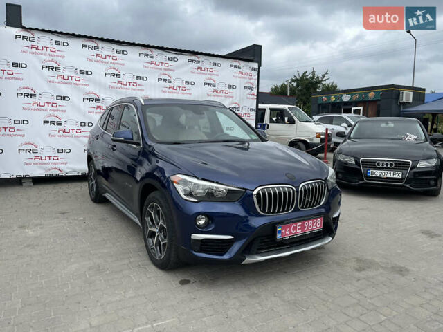 Синий БМВ Х1, объемом двигателя 2 л и пробегом 137 тыс. км за 15900 $, фото 1 на Automoto.ua