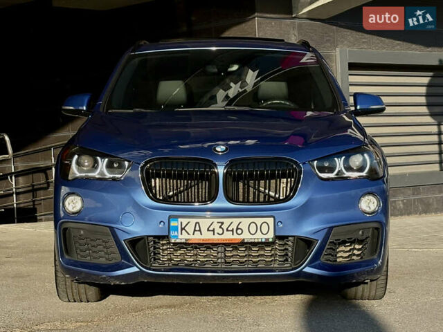 Синий БМВ Х1, объемом двигателя 2 л и пробегом 216 тыс. км за 17900 $, фото 1 на Automoto.ua