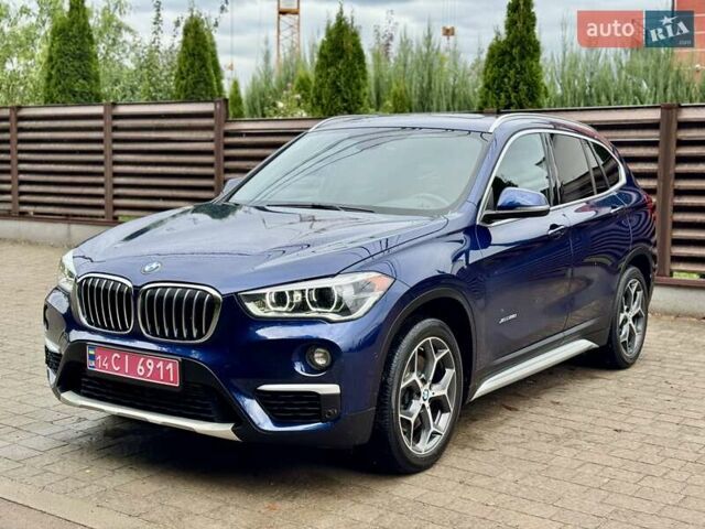 Синий БМВ Х1, объемом двигателя 2 л и пробегом 85 тыс. км за 17400 $, фото 1 на Automoto.ua