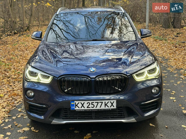 Синий БМВ Х1, объемом двигателя 2 л и пробегом 72 тыс. км за 24500 $, фото 1 на Automoto.ua