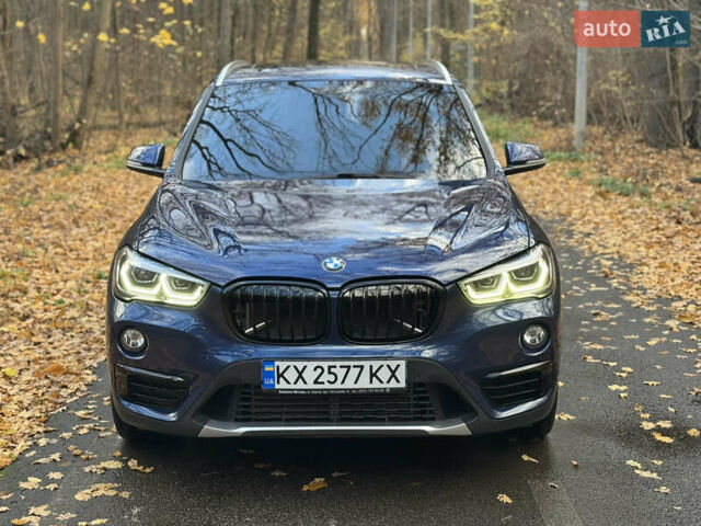 Синий БМВ Х1, объемом двигателя 2 л и пробегом 72 тыс. км за 24500 $, фото 2 на Automoto.ua