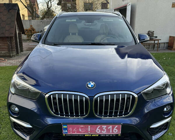 Синий БМВ Х1, объемом двигателя 1.95 л и пробегом 200 тыс. км за 17200 $, фото 1 на Automoto.ua