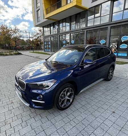 Синий БМВ Х1, объемом двигателя 2 л и пробегом 65 тыс. км за 22500 $, фото 1 на Automoto.ua