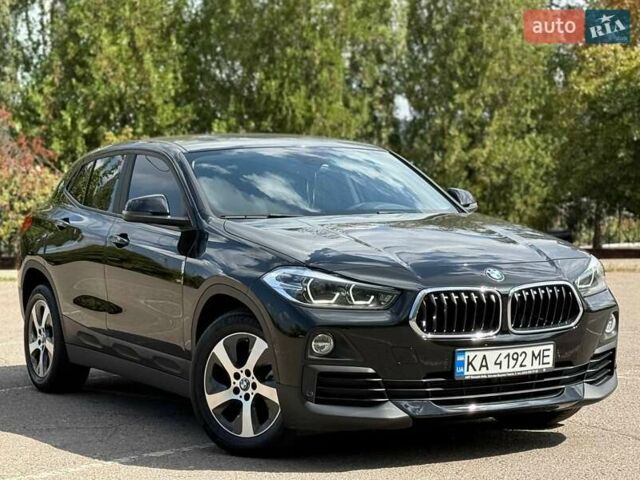 Черный БМВ X2, объемом двигателя 2 л и пробегом 76 тыс. км за 27700 $, фото 1 на Automoto.ua