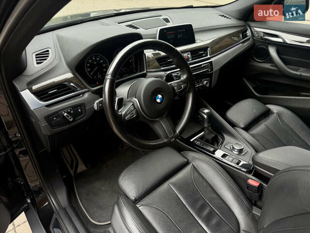 Черный БМВ X2, объемом двигателя 2 л и пробегом 56 тыс. км за 23900 $, фото 25 на Automoto.ua