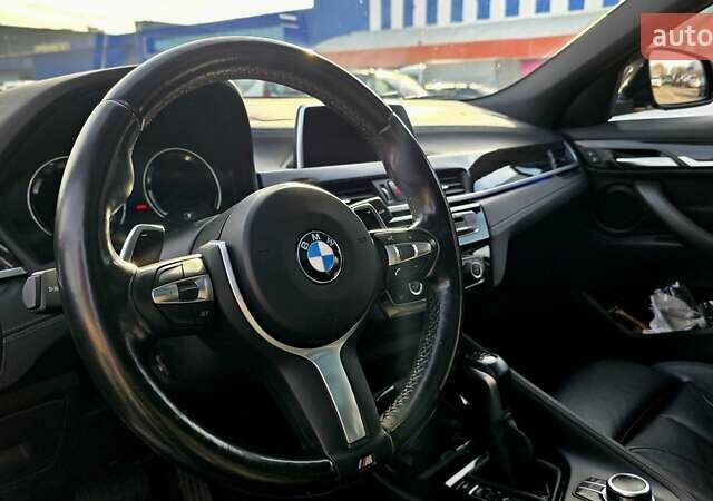 Черный БМВ X2, объемом двигателя 2 л и пробегом 102 тыс. км за 21900 $, фото 13 на Automoto.ua