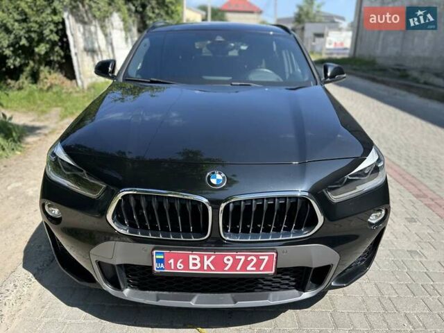 Черный БМВ X2, объемом двигателя 2 л и пробегом 46 тыс. км за 23500 $, фото 3 на Automoto.ua