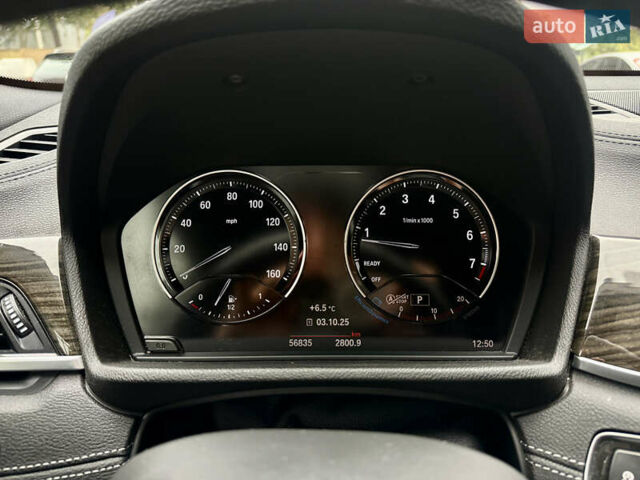 Черный БМВ X2, объемом двигателя 2 л и пробегом 56 тыс. км за 23900 $, фото 35 на Automoto.ua