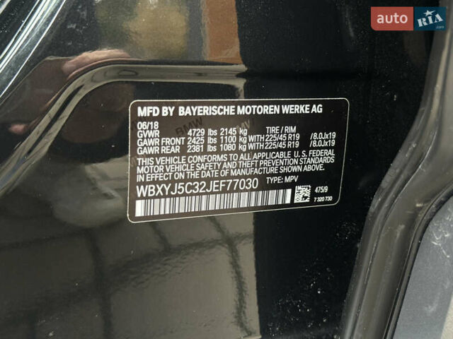 Черный БМВ X2, объемом двигателя 2 л и пробегом 56 тыс. км за 23900 $, фото 55 на Automoto.ua