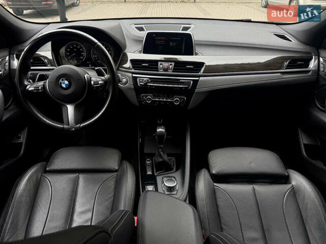 Черный БМВ X2, объемом двигателя 2 л и пробегом 56 тыс. км за 23900 $, фото 32 на Automoto.ua