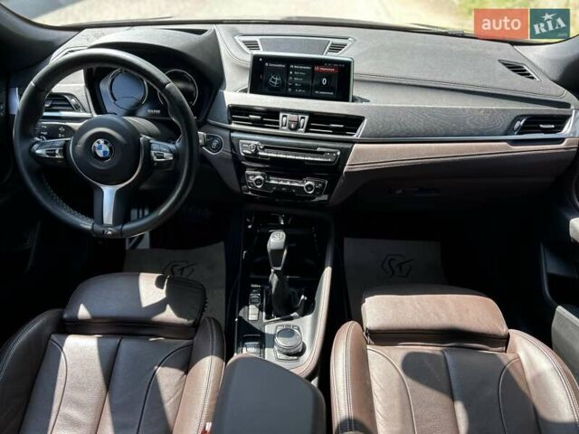 Черный БМВ X2, объемом двигателя 2 л и пробегом 46 тыс. км за 23500 $, фото 14 на Automoto.ua