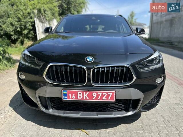 Черный БМВ X2, объемом двигателя 2 л и пробегом 46 тыс. км за 23500 $, фото 1 на Automoto.ua