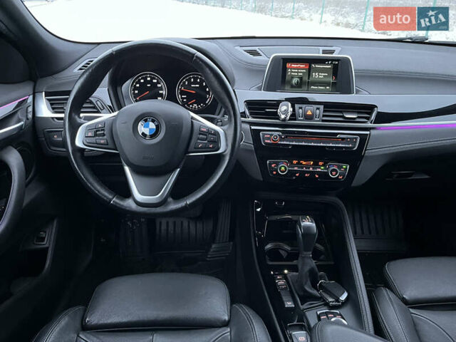 Черный БМВ X2, объемом двигателя 2 л и пробегом 92 тыс. км за 28500 $, фото 9 на Automoto.ua
