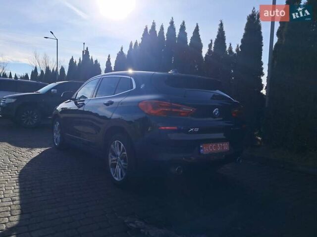 Черный БМВ X2, объемом двигателя 2 л и пробегом 91 тыс. км за 21750 $, фото 6 на Automoto.ua
