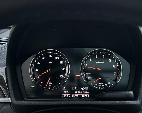 Черный БМВ X2, объемом двигателя 2 л и пробегом 79 тыс. км за 22900 $, фото 18 на Automoto.ua
