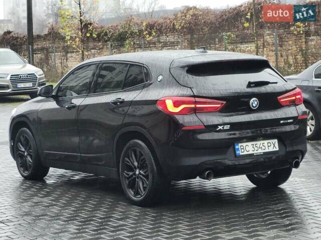 Черный БМВ X2, объемом двигателя 2 л и пробегом 77 тыс. км за 21500 $, фото 1 на Automoto.ua
