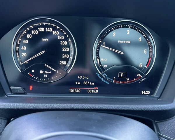 Черный БМВ X2, объемом двигателя 2 л и пробегом 106 тыс. км за 28900 $, фото 26 на Automoto.ua