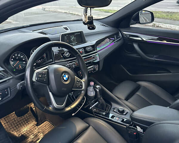 Черный БМВ X2, объемом двигателя 2 л и пробегом 79 тыс. км за 22900 $, фото 17 на Automoto.ua