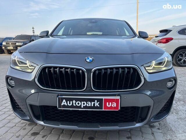 Серый БМВ X2, объемом двигателя 2 л и пробегом 88 тыс. км за 22690 $, фото 1 на Automoto.ua