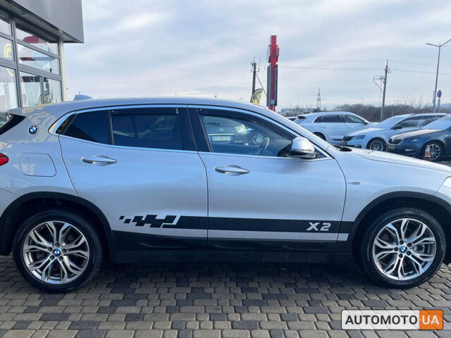 Серый БМВ X2, объемом двигателя 2 л и пробегом 86 тыс. км за 25990 $, фото 7 на Automoto.ua