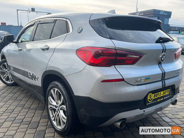 Серый БМВ X2, объемом двигателя 2 л и пробегом 86 тыс. км за 25990 $, фото 4 на Automoto.ua