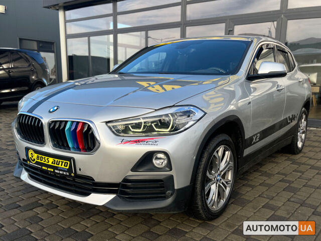 Серый БМВ X2, объемом двигателя 2 л и пробегом 86 тыс. км за 25990 $, фото 2 на Automoto.ua