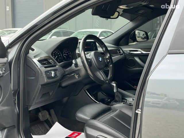 Серый БМВ X2, объемом двигателя 2 л и пробегом 130 тыс. км за 21990 $, фото 5 на Automoto.ua
