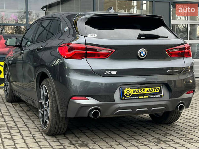 Серый БМВ X2, объемом двигателя 2 л и пробегом 145 тыс. км за 21500 $, фото 4 на Automoto.ua