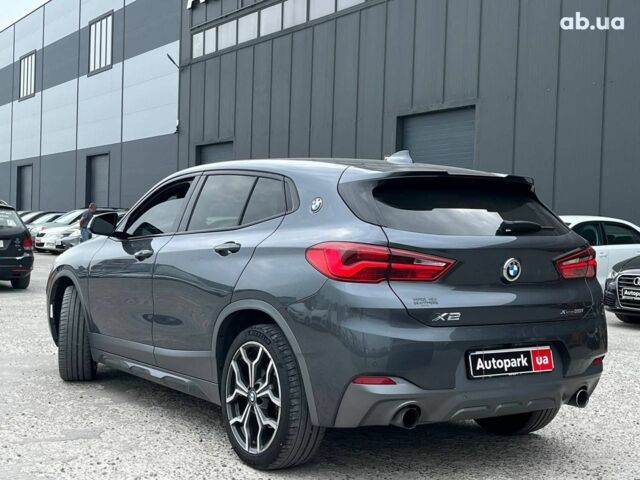 Серый БМВ X2, объемом двигателя 2 л и пробегом 130 тыс. км за 21990 $, фото 9 на Automoto.ua