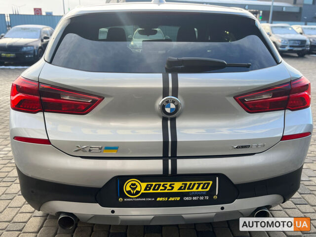 Серый БМВ X2, объемом двигателя 2 л и пробегом 86 тыс. км за 25990 $, фото 5 на Automoto.ua