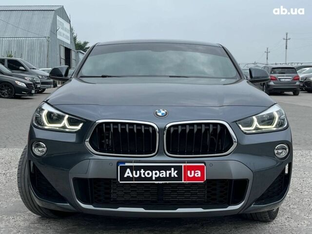 Серый БМВ X2, объемом двигателя 2 л и пробегом 130 тыс. км за 21990 $, фото 1 на Automoto.ua