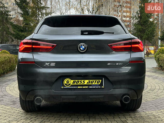 Серый БМВ X2, объемом двигателя 2 л и пробегом 101 тыс. км за 24800 $, фото 5 на Automoto.ua
