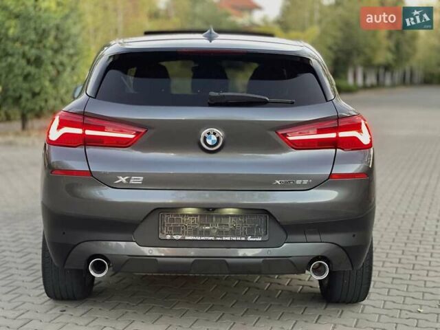 Серый БМВ X2, объемом двигателя 2 л и пробегом 34 тыс. км за 21900 $, фото 8 на Automoto.ua
