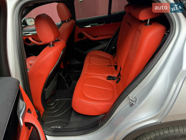 Серый БМВ X2, объемом двигателя 2 л и пробегом 122 тыс. км за 20999 $, фото 33 на Automoto.ua