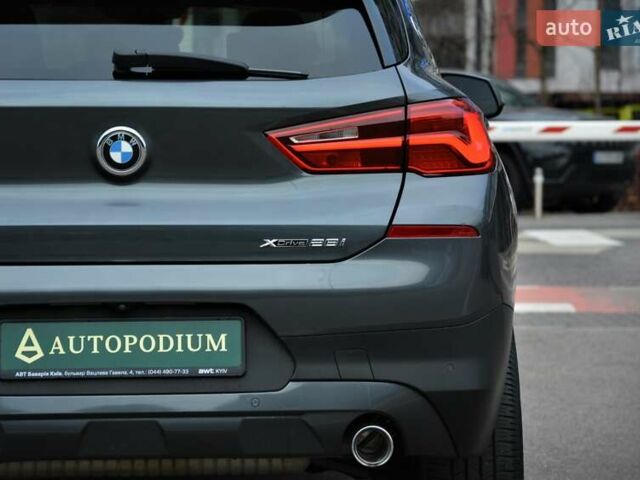 Сірий БМВ X2, об'ємом двигуна 2 л та пробігом 89 тис. км за 23900 $, фото 11 на Automoto.ua
