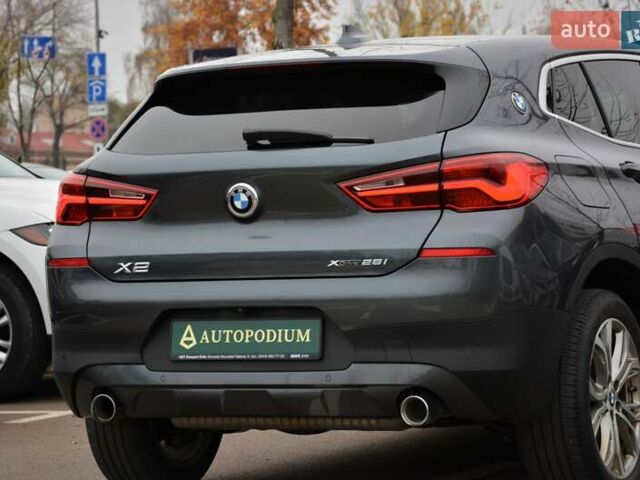 Серый БМВ X2, объемом двигателя 2 л и пробегом 89 тыс. км за 24500 $, фото 14 на Automoto.ua