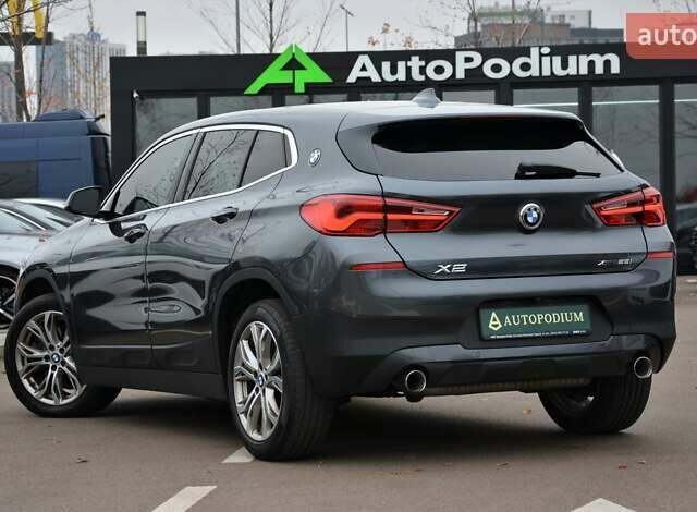 Серый БМВ X2, объемом двигателя 2 л и пробегом 89 тыс. км за 24500 $, фото 8 на Automoto.ua