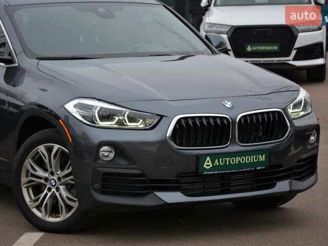 Серый БМВ X2, объемом двигателя 2 л и пробегом 89 тыс. км за 24500 $, фото 1 на Automoto.ua
