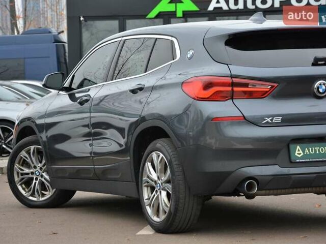 Серый БМВ X2, объемом двигателя 2 л и пробегом 89 тыс. км за 24500 $, фото 9 на Automoto.ua